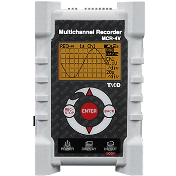 マルチチャンネル電圧データロガー MCR-4V